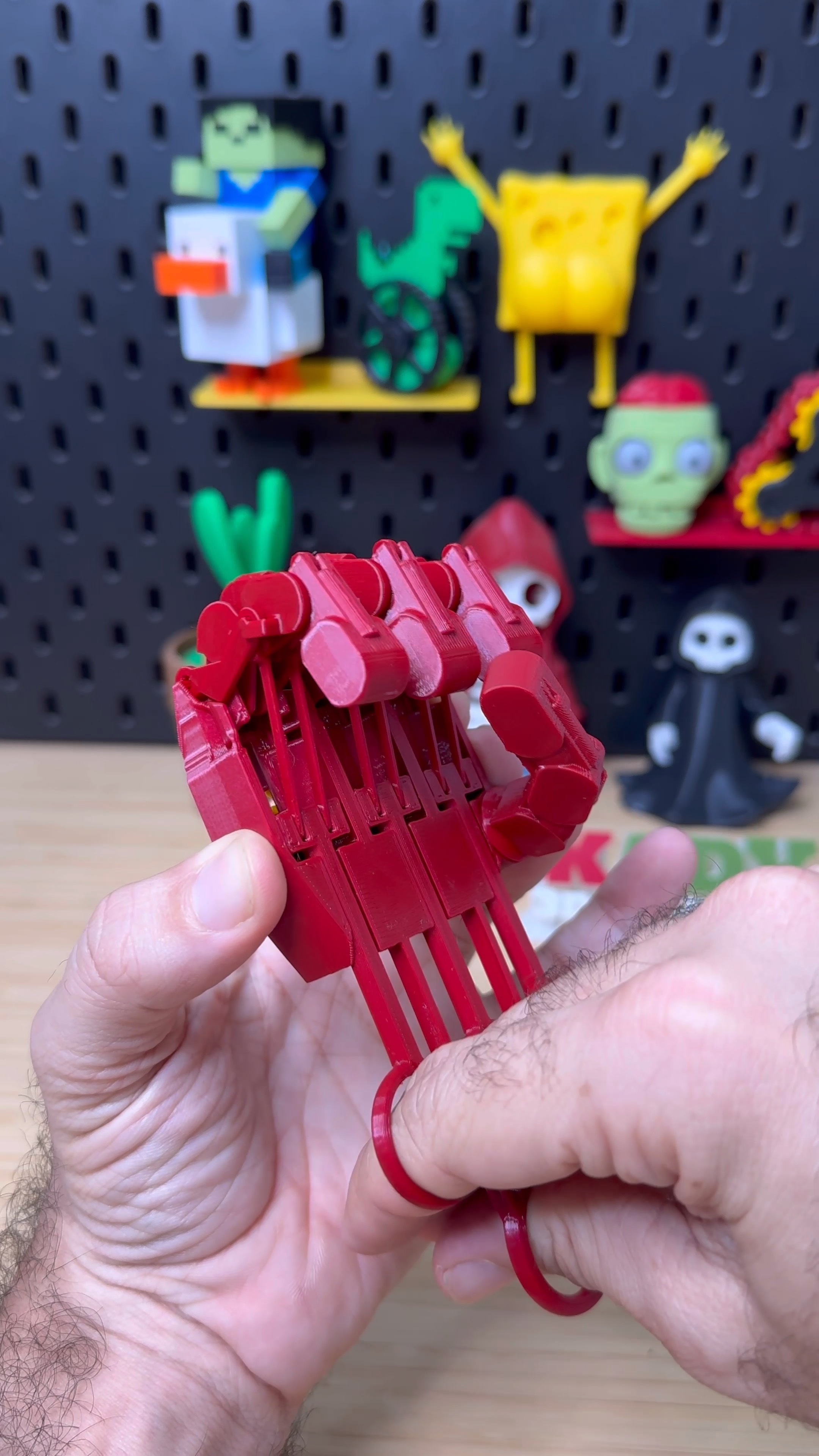 3D Printed Mechanical Robot Hand