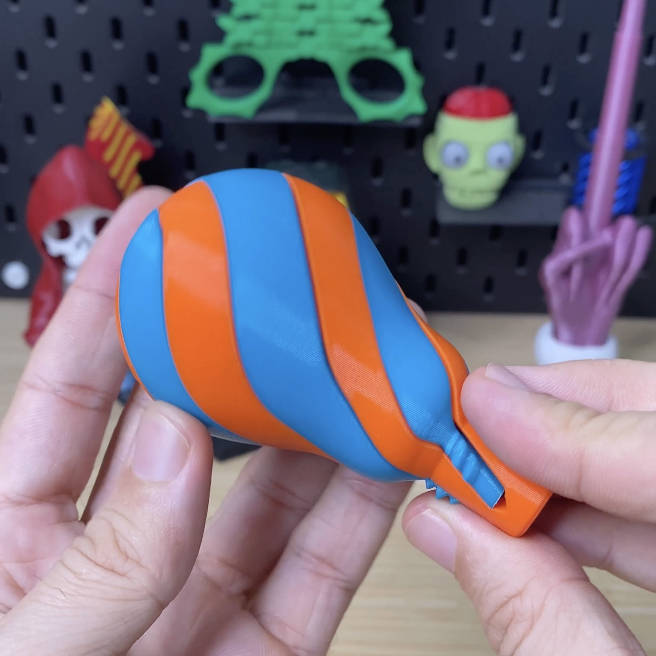 3D Printed Spiral Light Bulb STL file