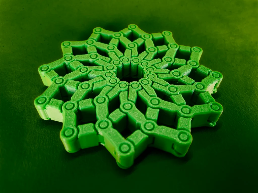 3d Printed Print in Place Expanding Ring Mechanism