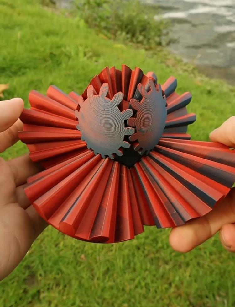 3D Printed Gear Ball