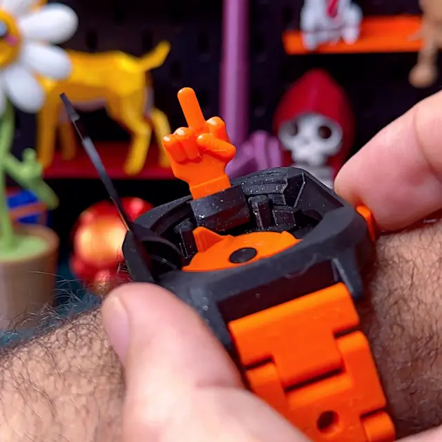 3D Printed Roflex Watch STL file