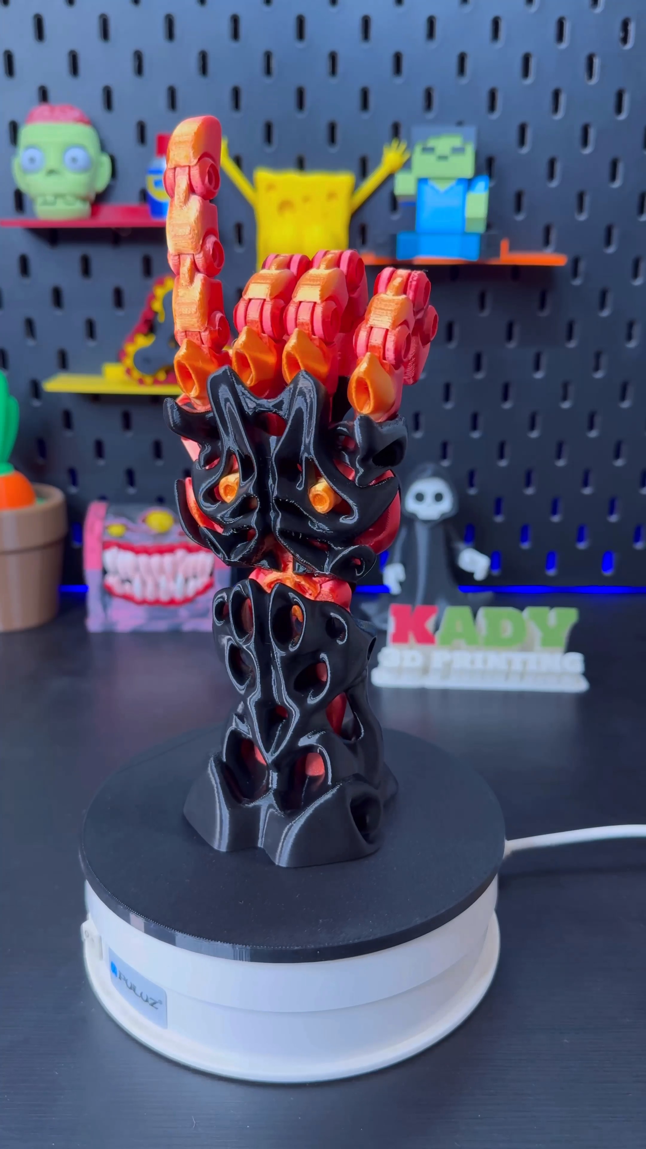 3D Printed Articulated Hand MkII