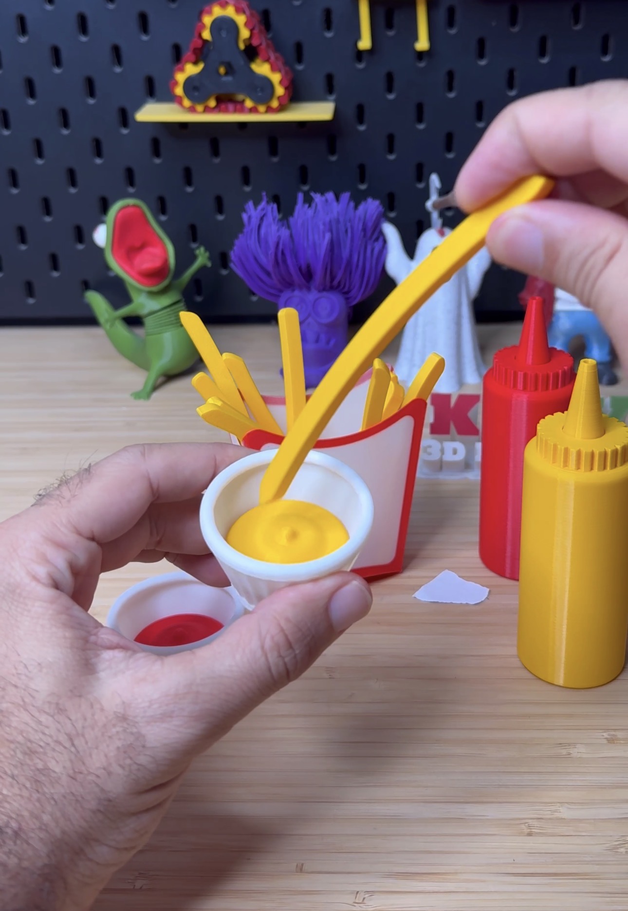 3D Printed Fries Extra Crispy… Extra Microplastics