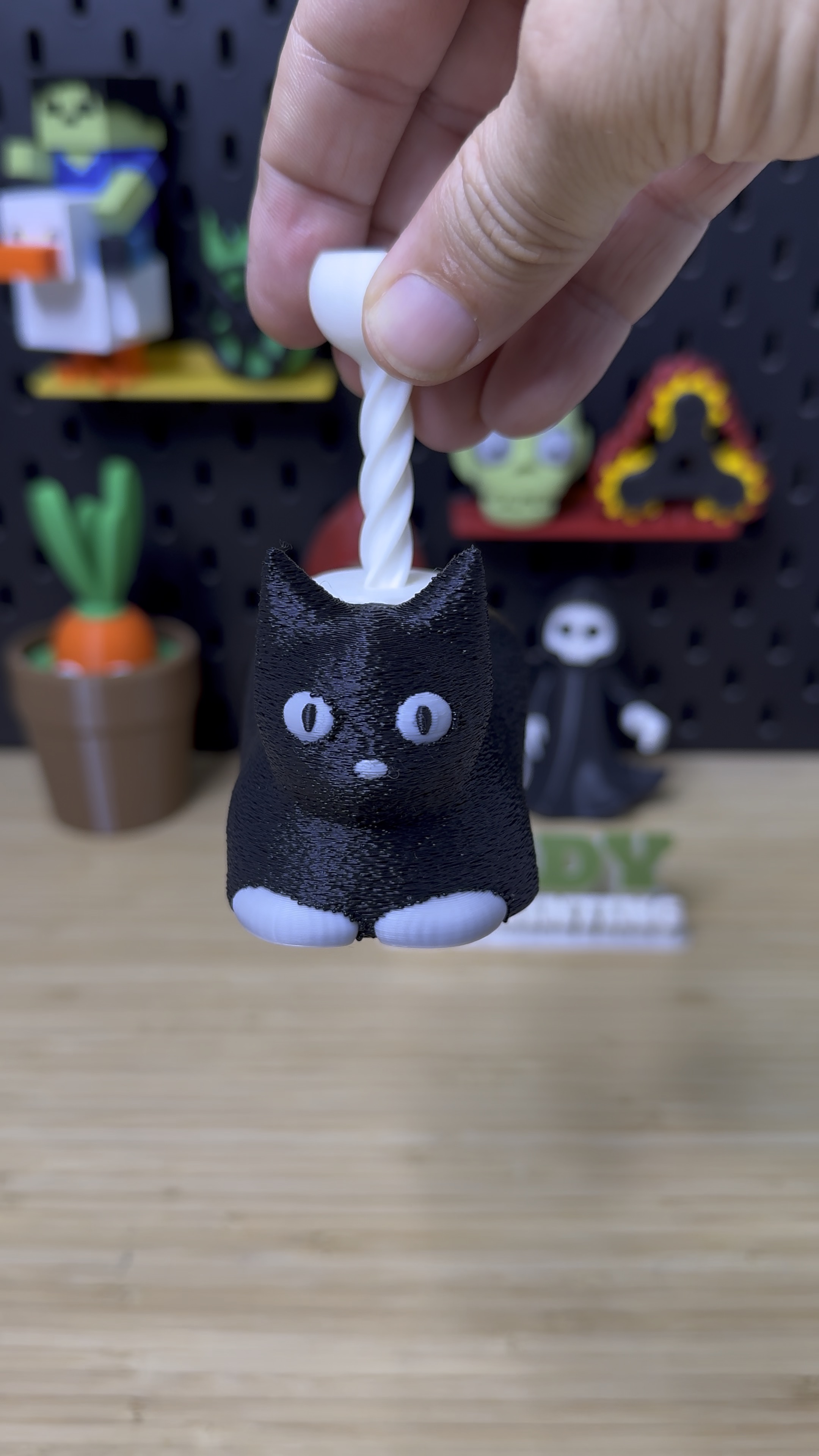 3D Printed OIIA Cat Meme Fidget Spinner