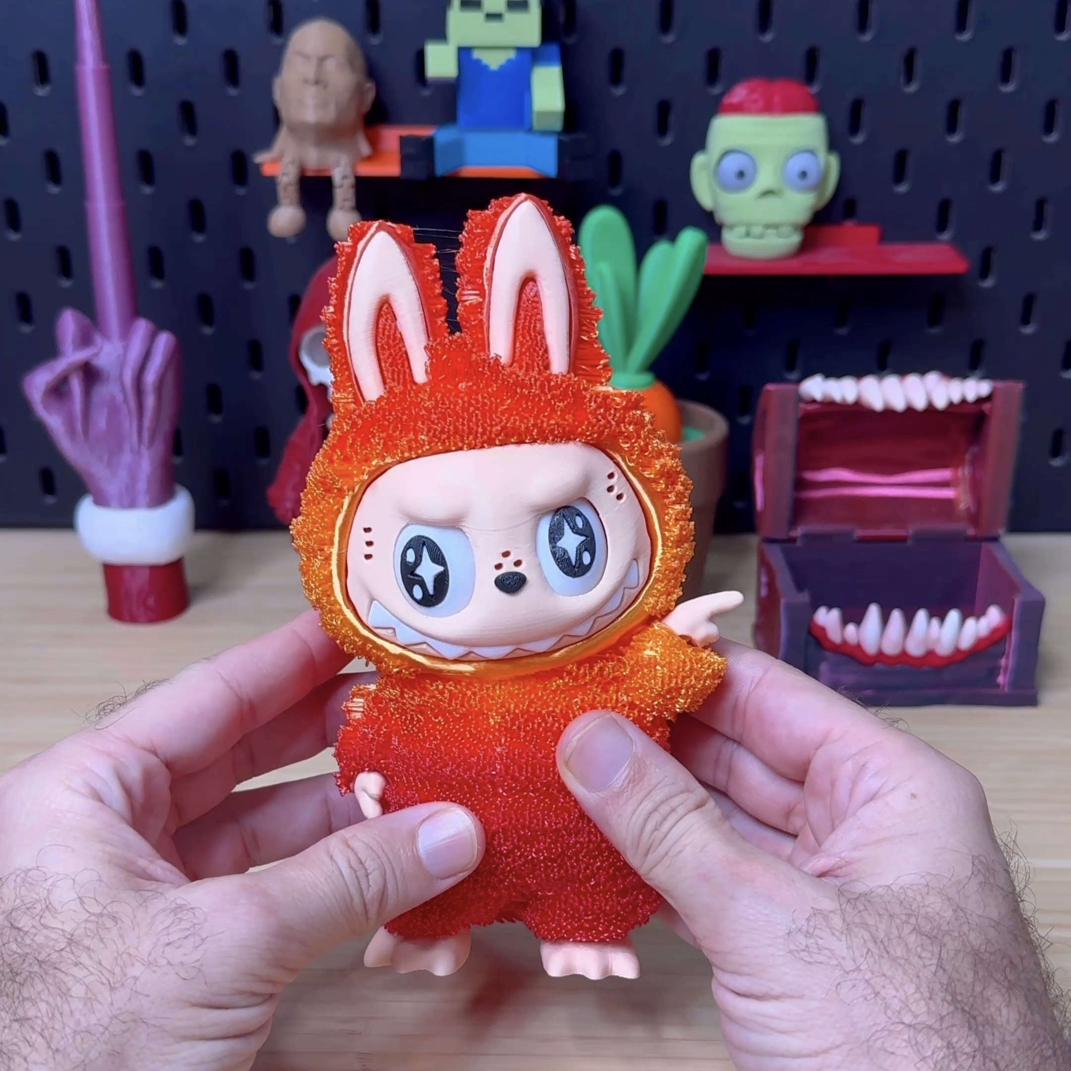 3D Printed Labubu Leader STL file